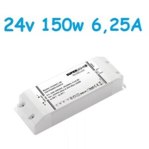 Led Driver Slim 24v 150w 6,25A